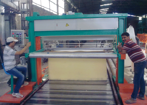 Foam cutting machine 2 rail 